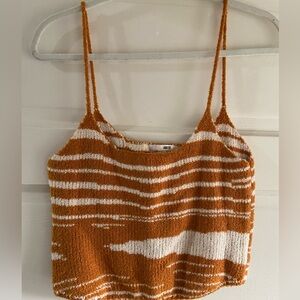 Amuse society terry tank top